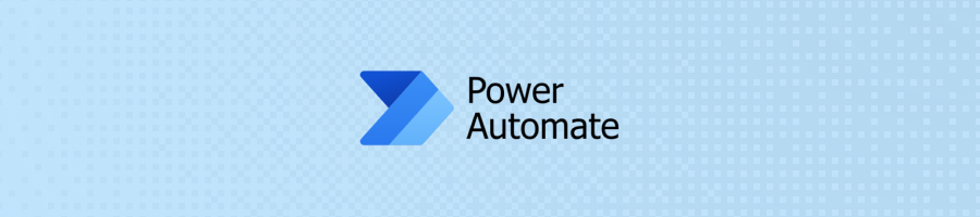 Microsoft Power Automate logo banner for Microsoft workflow automation and Zapier alternatives