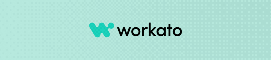 Workato logo banner for enterprise workflow automation and Zapier alternatives